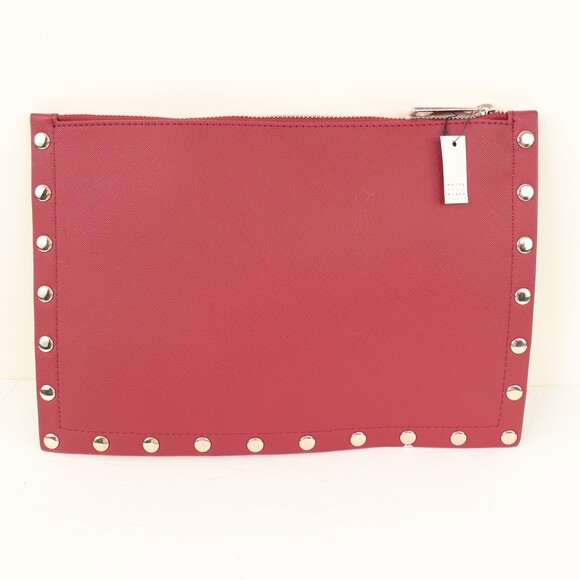 NWT White House Black Market Red floral Wristlet purse bag - Picture 5 of 6